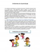 Ambientes de aprendizajes