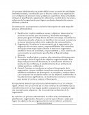 Que es un proceso administrativo