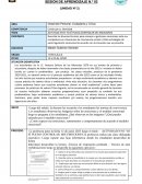 Actividad n°03: Yo sí puedo controlar mis emociones