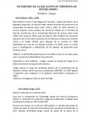 Deterioro de la relación de términos de intercambio