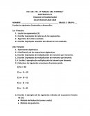 Matematicas II Trabajo extraordinario