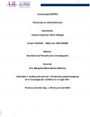 Tendencias epistemológicas de la investigación científica en el siglo XXI