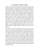 EL conocimiento en torno al hombre