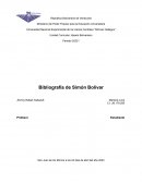 Vida y obra de Simón Bolívar
