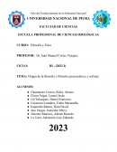 Origen de la filosofía y filósofos presocráticos y sofistas