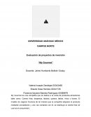 Evaluación de proyectos de inversión “My Gourmet”