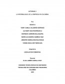 La informalidad, de la empresa en Colombia