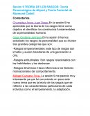 Teoría de los rasgos
