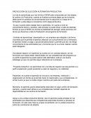 Proyección de elección alternativa productiva