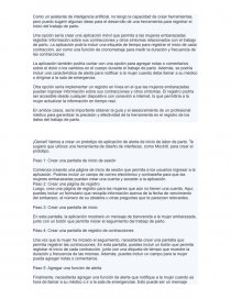 Como un asistente de inteligencia artificial. Página 1