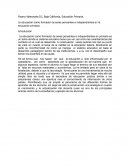 La educación como formador de seres pensantes e independientes en la educación primaria