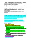 Ideas + Info Disertación Tecnologías para la Gestión