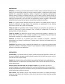 Indicadores y parámetros