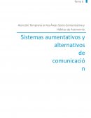 Sistemas aumentativos y alternativos de comunicación