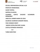 Proyecto transversal. Guion teatral