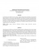 Observamos fenomenos de influencia