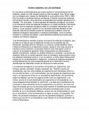 Teoria general de los sistemas