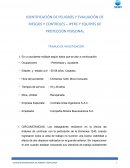Riesgos y controles – IPERC y equipos de protección personal