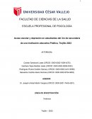 Acoso escolar y depresión en estudiantes del 3ro de secundaria de una Institución Educativa Pública