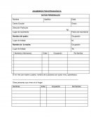 Anamnesis psicopedagógica