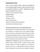 Contenido curricular seleccionado de 3er Grado