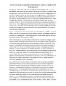 La importancia de la educación ambiental para mejorar la salud mental de las personas