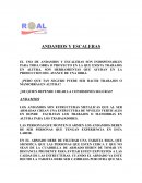 Andamios y escaleras