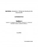 La dinámica de grupos. concepto y técnicas