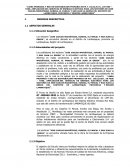 Memoría descriptiva de una obra