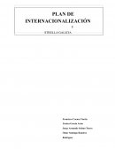 Plan internacional Estrella Galicia