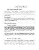 Corrupción en México