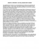 Ensayo literario “Los gallinazos sin plumas"