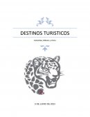 Destinos turisticos. Colombia, México y China