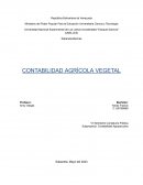 Contabilidad agricola vegetal