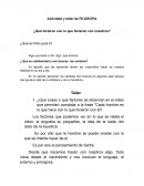 Actividad y taller de filosofia