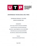 Contabilidad gerencial y de costos Avance de informe final
