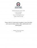 Victimización secundaria