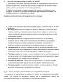 ¿Qué es la psicología y cuál es su objetivo de estudio?