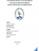 Modelo de negocio restaurante Julio del Aguila