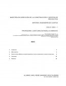 Método de estimación paramétrica de costos en construcción de viviendas de interés social