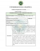 Posibles riesgos y desastres en actividades