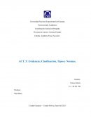 Tipos de evidencia de auditoría