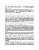 ¿Qué es el perfíl de cargo?