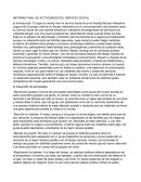 Informe Final de Actividades del Servicio Social