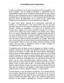 La incomunicación tecnológica