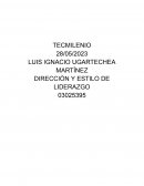 Direcciòn y estilo de liderazgo