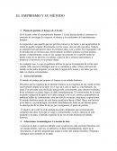 El empirismo y su método