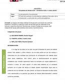 Esquema de redacción (Introducción y conclusión)