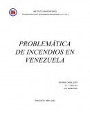 Problemática de incendios en Venezuela