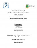 Modelamiento de software